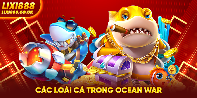 Các loài cá trong Ocean War